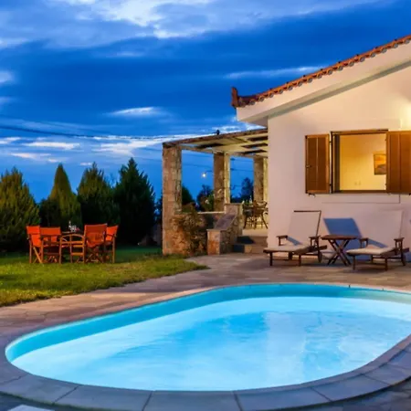 Katerina Private Pool Sea Views Ac Wifi Villa *