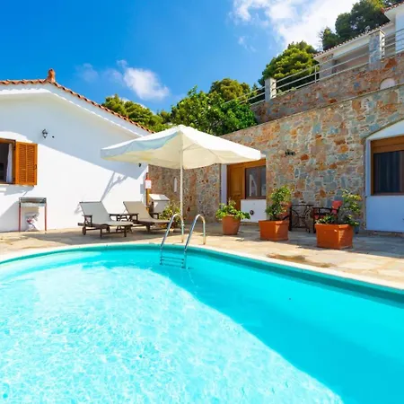 Katerina Private Pool Sea Views Ac Wifi *